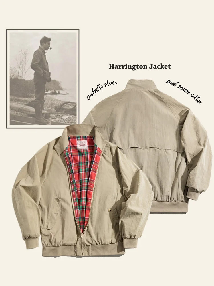 The Icon of Grit: American G9 Harrington Jacket
