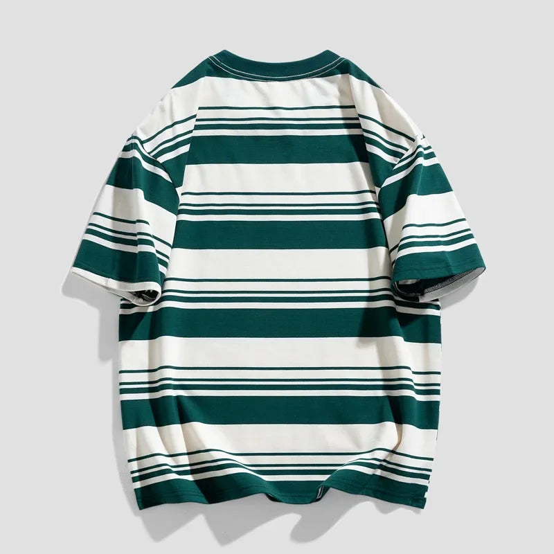 The Striped Heavyweight: Your Summer Uniform, Refined
