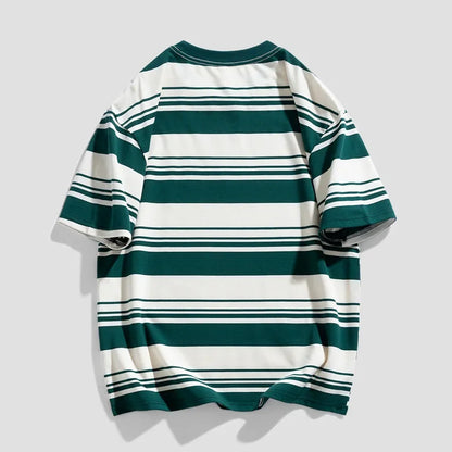 The Striped Heavyweight: Your Summer Uniform, Refined