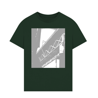 Men's Oversized  Bridge T-Shirt in Organic Cotton