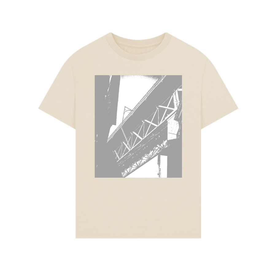 Men's Oversized  Bridge T-Shirt in Organic Cotton