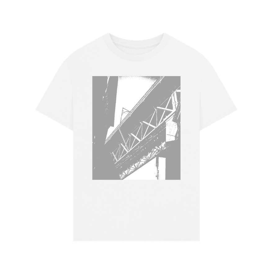 Men's Oversized  Bridge T-Shirt in Organic Cotton