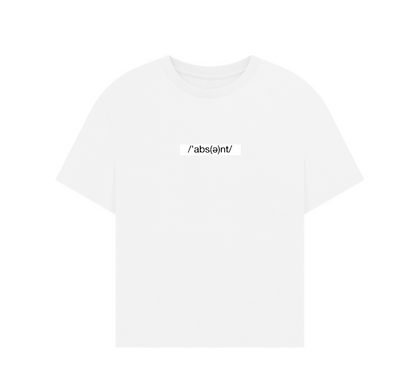 OGEE /'abs(e)nt/ T-Shirt in Organic Cotton
