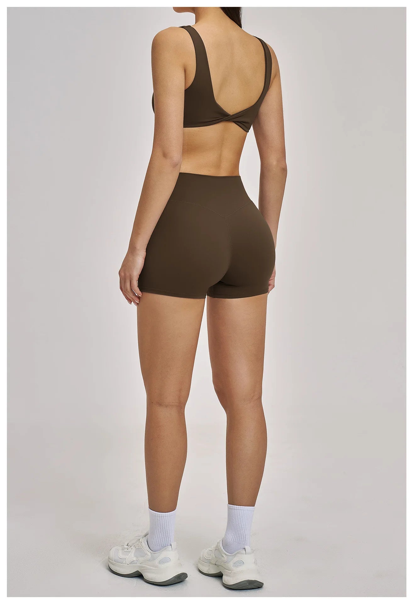 The Aura Ribbed Seamless Sports Yoga Set