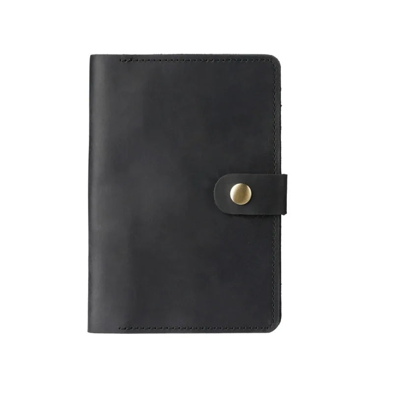 The Nomad’s Daily Anchor | Genuine Leather Pocket Journal Cover