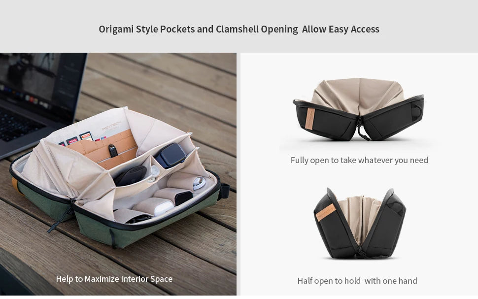 PGYTECH Origami Tech Pouch: The End of "Cable Chaos"