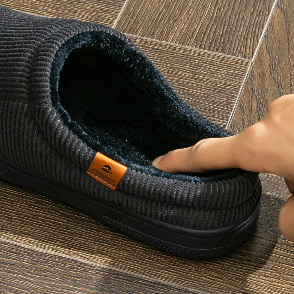 Corduroy Slippers for Men