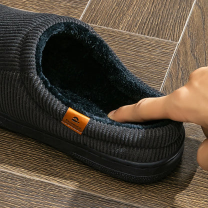 Corduroy Slippers for Men