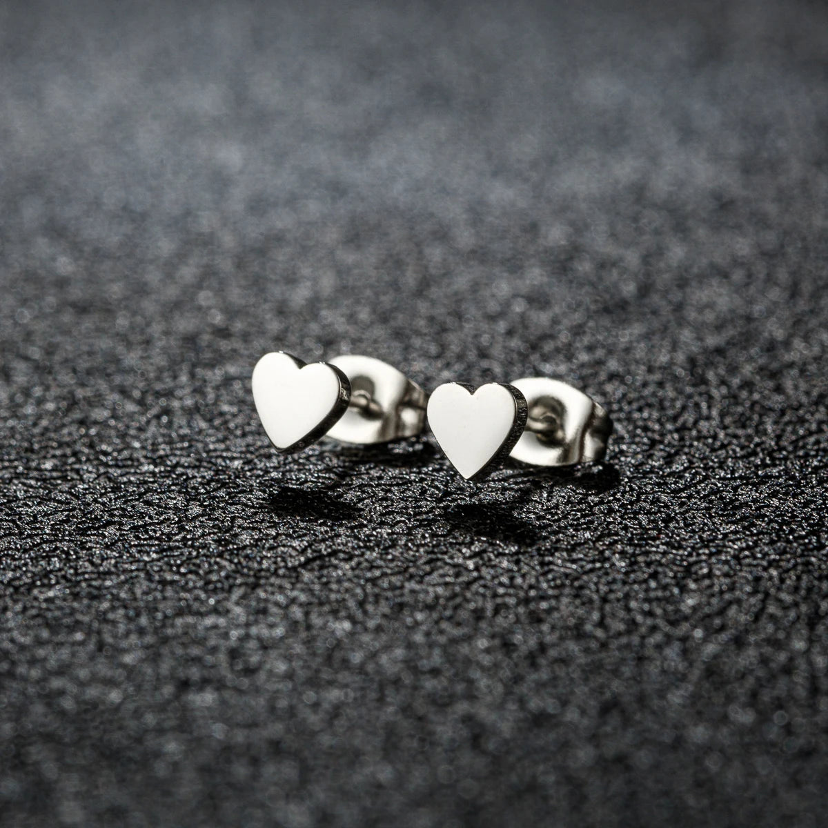 Sweet Heart Stud Earrings