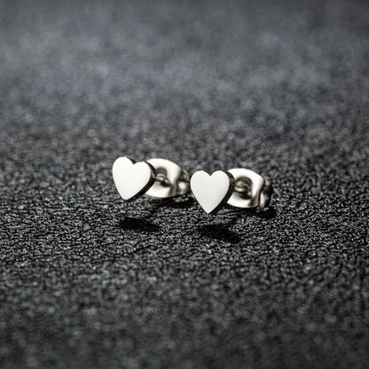 Sweet Heart Stud Earrings