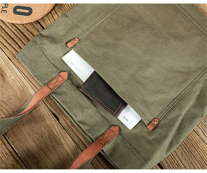 Heritage Canvas Tote: The Navigator