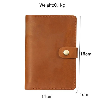 The Nomad’s Daily Anchor | Genuine Leather Pocket Journal Cover