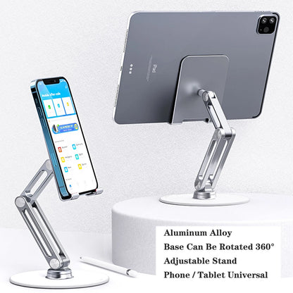 The Orbit 360 | Precision-Engineered Desktop Command Center Mobile Tablet iPhone iPad Stand