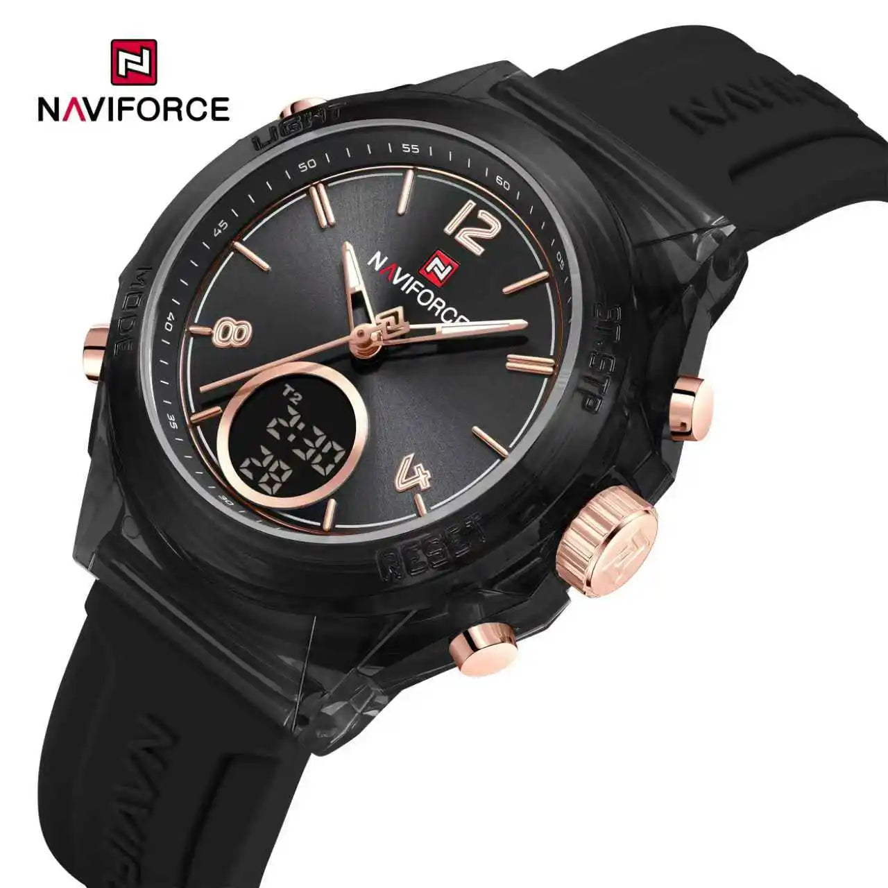 The Navigator: Women's Multifunctional Dual-Time Sport-Chic Quartz Movement Wristwatch