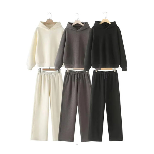 Women's Winter Sweatshirt Pants Separates & Sets