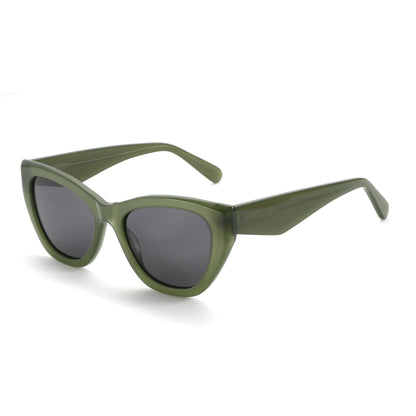 Retro Sculpted Square Polarised Women's Sunglasses
