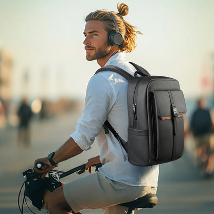 The Modern Commuter: HEROIC KNIGHT Flap Laptop Backpack