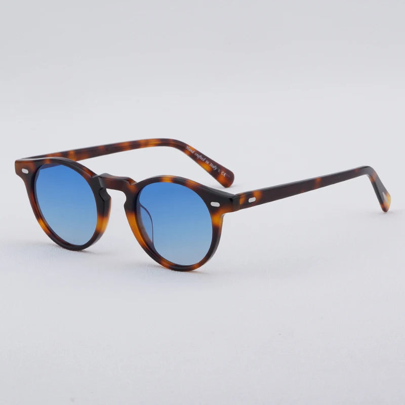 Originals OVAL Handmade Polarized Sunglasses | Man Women Time-less Classic