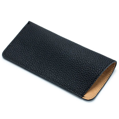 Elevate Your Essentials: The Ultra-Slim Grain Leather Sunglasses Sleeve