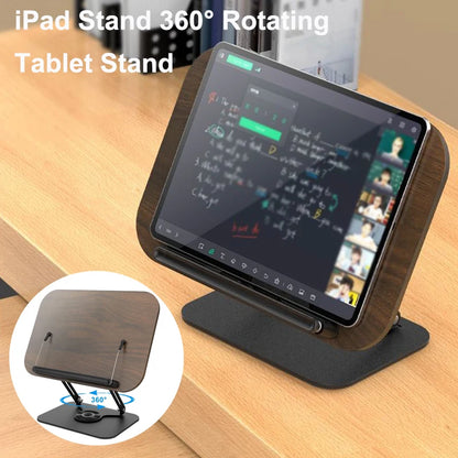 Elevate Your View: The 360° Desktop Curator Book | iPad | Tablet | Laptop Stand