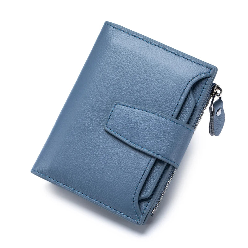 Women's Existentialist Compact RFID Wallet  | Top Grain Leather