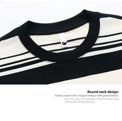 The Striped Heavyweight: Your Summer Uniform, Refined