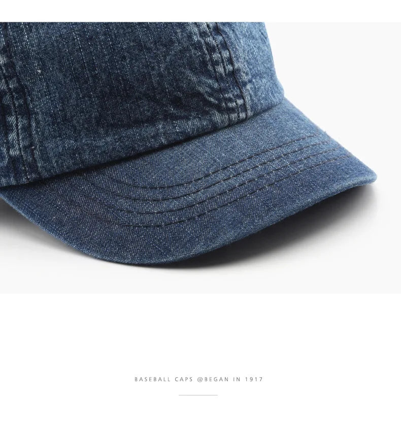 Denim Baseball Cap