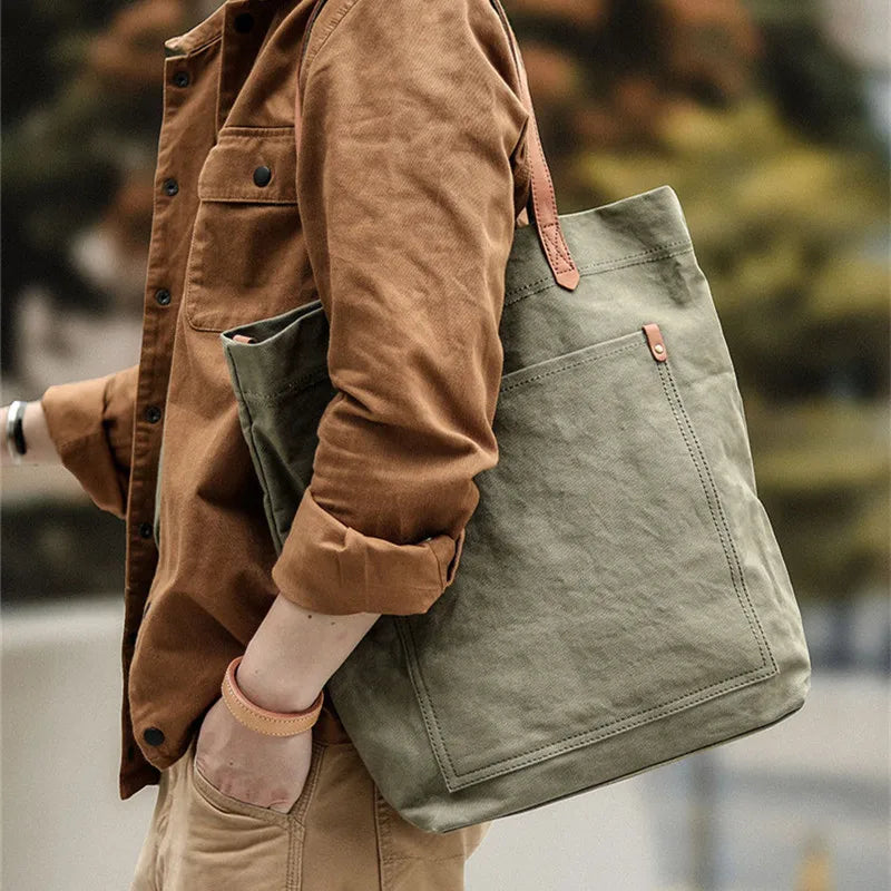 Heritage Canvas Tote: The Navigator