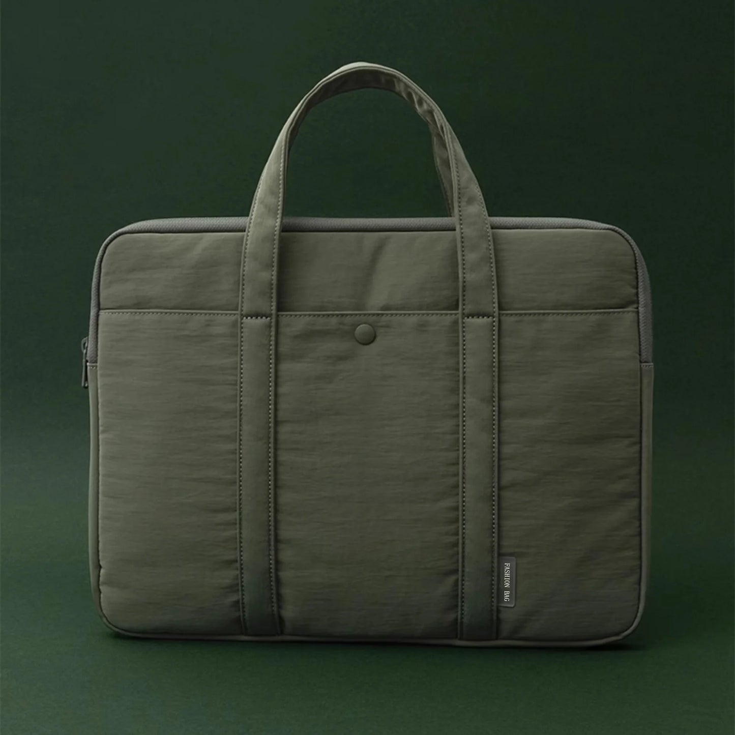 The Minimalist's Essential: Sleek Nylon Laptop Briefcase Laptop Bag 13.3 14 15 15.6 Inch