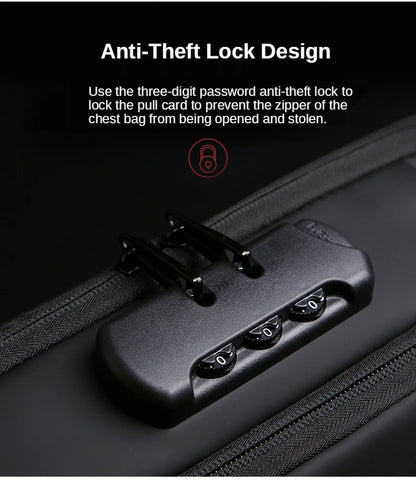 Men's Anti Theft Crossbody Bag