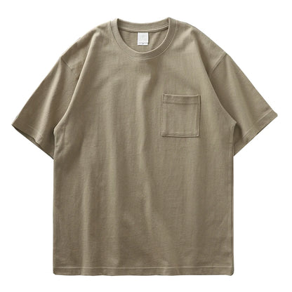 Men's The Archive Tee: 320 GSM Heavyweight Pocket Vintage T-Shirt