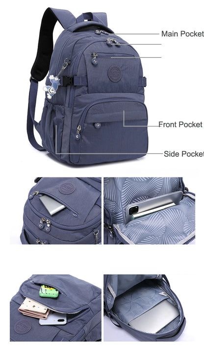 TEGAOTE Nylon Backpack: Effortless Style for the Modern Explorer