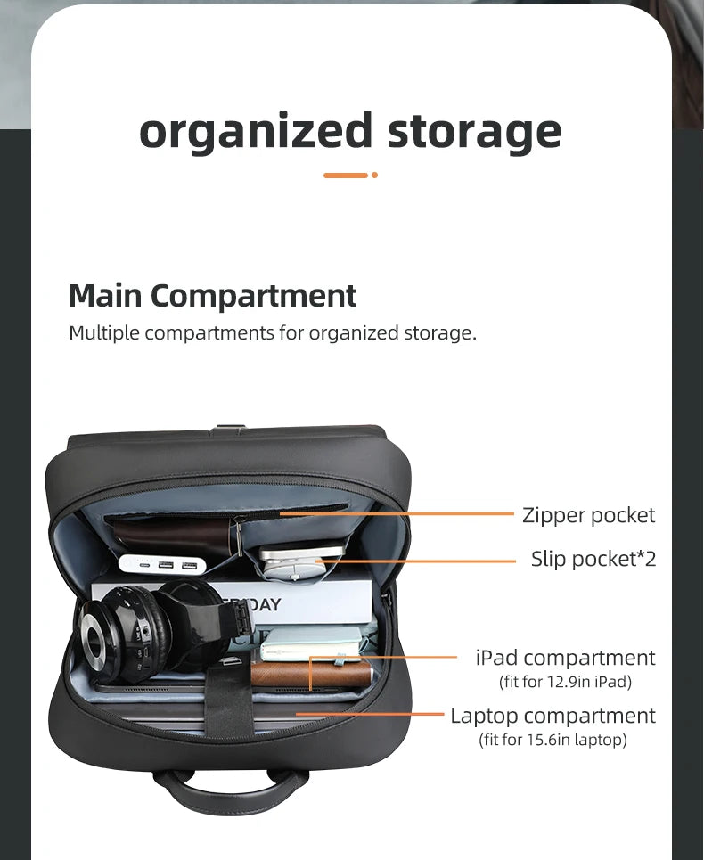 The Modern Commuter: HEROIC KNIGHT Flap Laptop Backpack