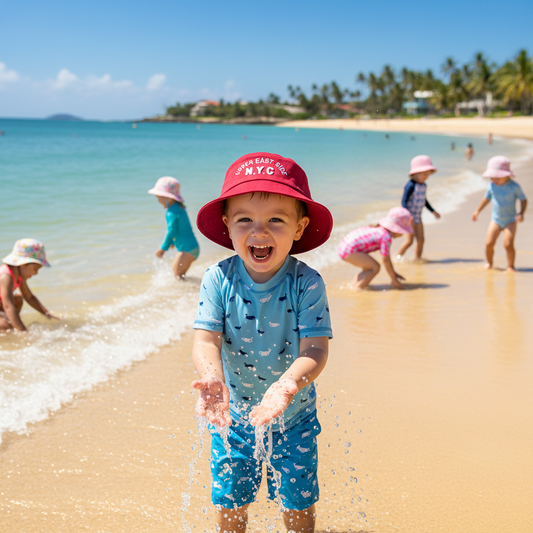 Upper East Side NYC Bucket Hat for Kids (2–4 Years)