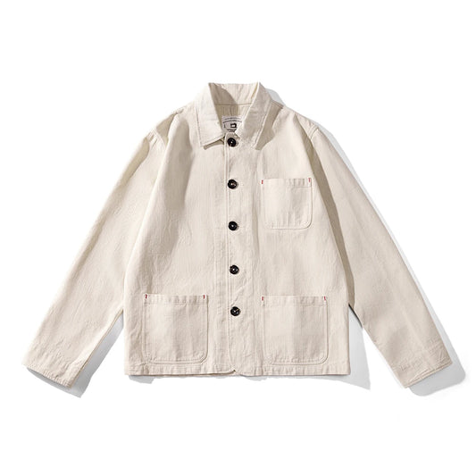 The Heritage French Herringbone Chore Jacket