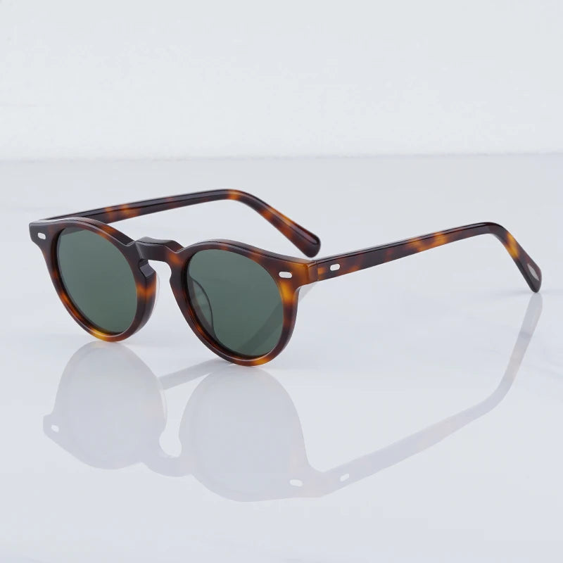 Originals OVAL Handmade Polarized Sunglasses | Man Women Time-less Classic