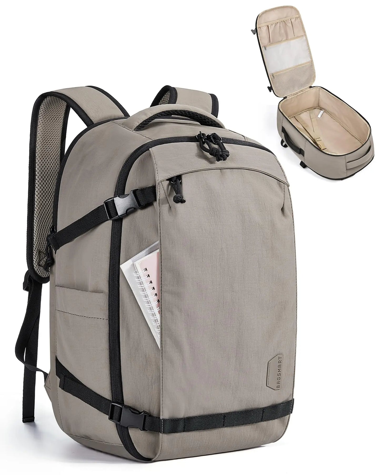 The Voyager Carry-On Backpack: Effortless Elegance for the Modern Nomad