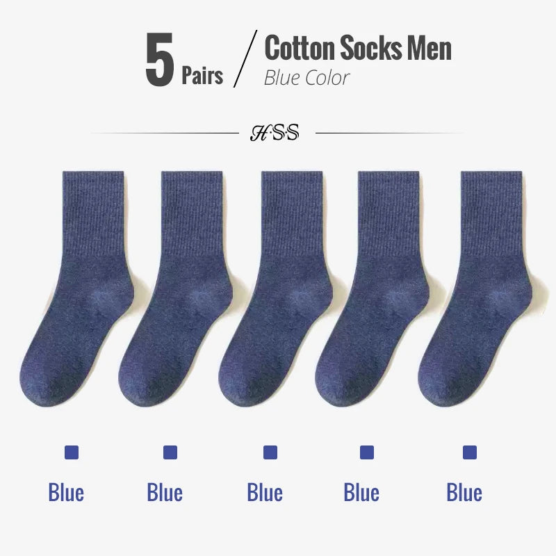 Originals 5/10 Pairs 95% Combed Cotton Socks