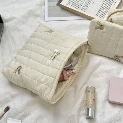 Quilted Cosmetic Bag