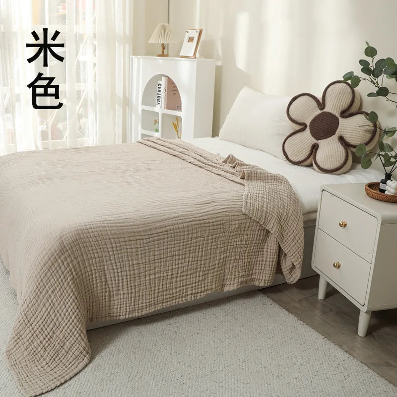 The Airy Muse Muslin Baby Throw: Your Year-Round Sleep Sanctuary