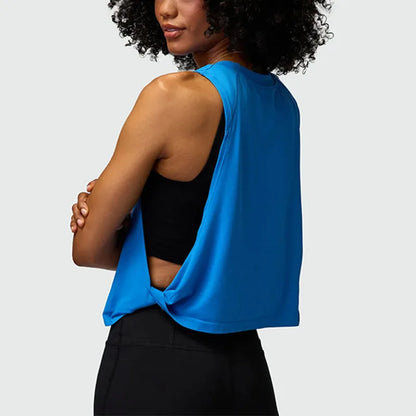 Aura Mesh-Back yoga Tank
