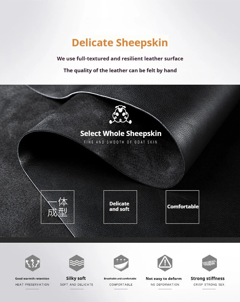 Men's Genuine Leather Gloves for Men