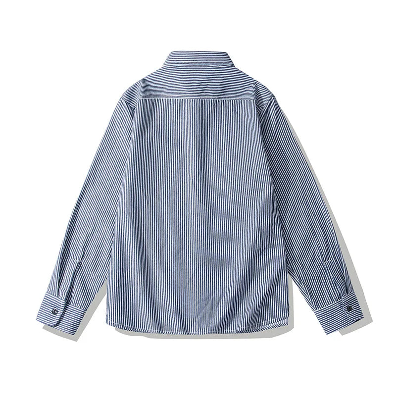 OKONKWO Heritage Striped Workshirt: The "Indestructible" Outdoor Essential