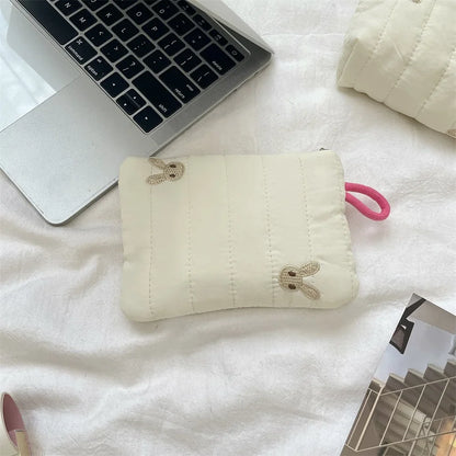 Quilted Cosmetic Bag