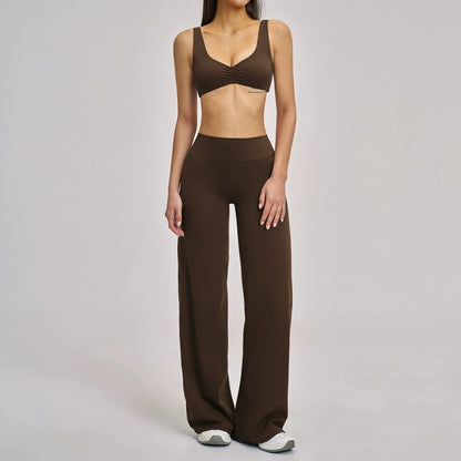 The Aura Ribbed Seamless Sports Yoga Set