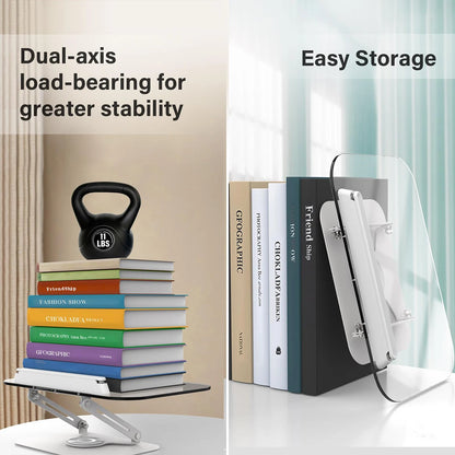Elevate Your View: The 360° Desktop Curator Book | iPad | Tablet | Laptop Stand