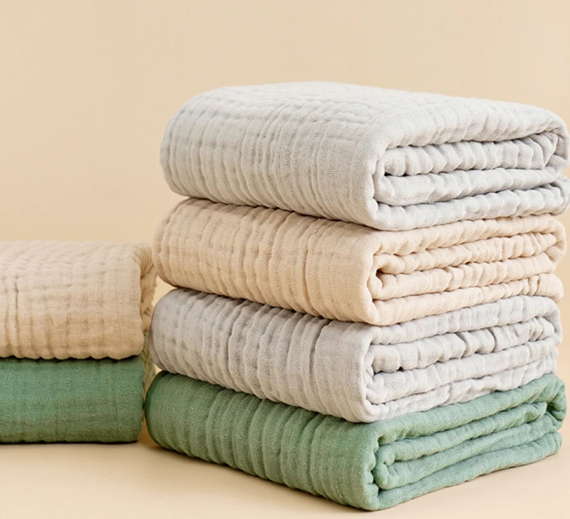 The Airy Muse Muslin Baby Throw: Your Year-Round Sleep Sanctuary
