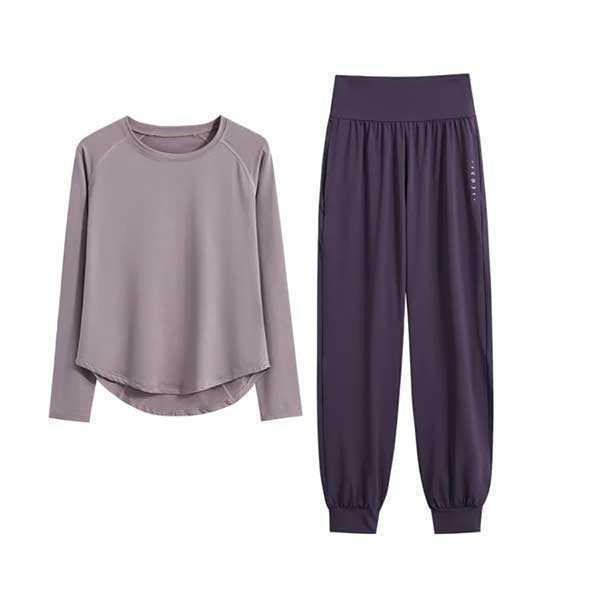 Tranquility Flow: The Harmonious Women's Yoga &amp; Sportswear Loungewear 2-Piece Set or Separates