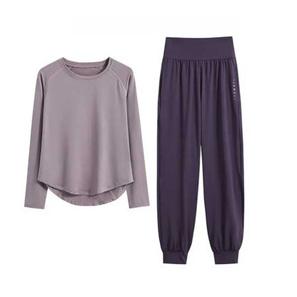 Tranquility Flow: The Harmonious Women's Yoga &amp; Sportswear Loungewear 2-Piece Set or Separates