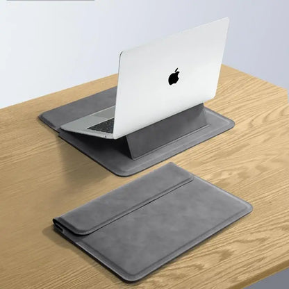 Home & Office : Transformative Laptop Tablet Sleeve Case & Pouch; Desk System
